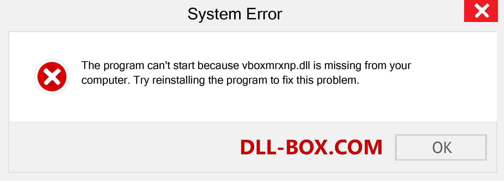  vboxmrxnp.dll file is missing?. Download for Windows 7, 8, 10 - Fix  vboxmrxnp dll Missing Error on Windows, photos, images